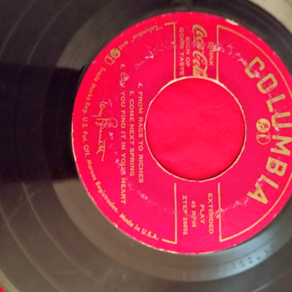 3 Tony Bennett 45" Records - Picture 7 of 11